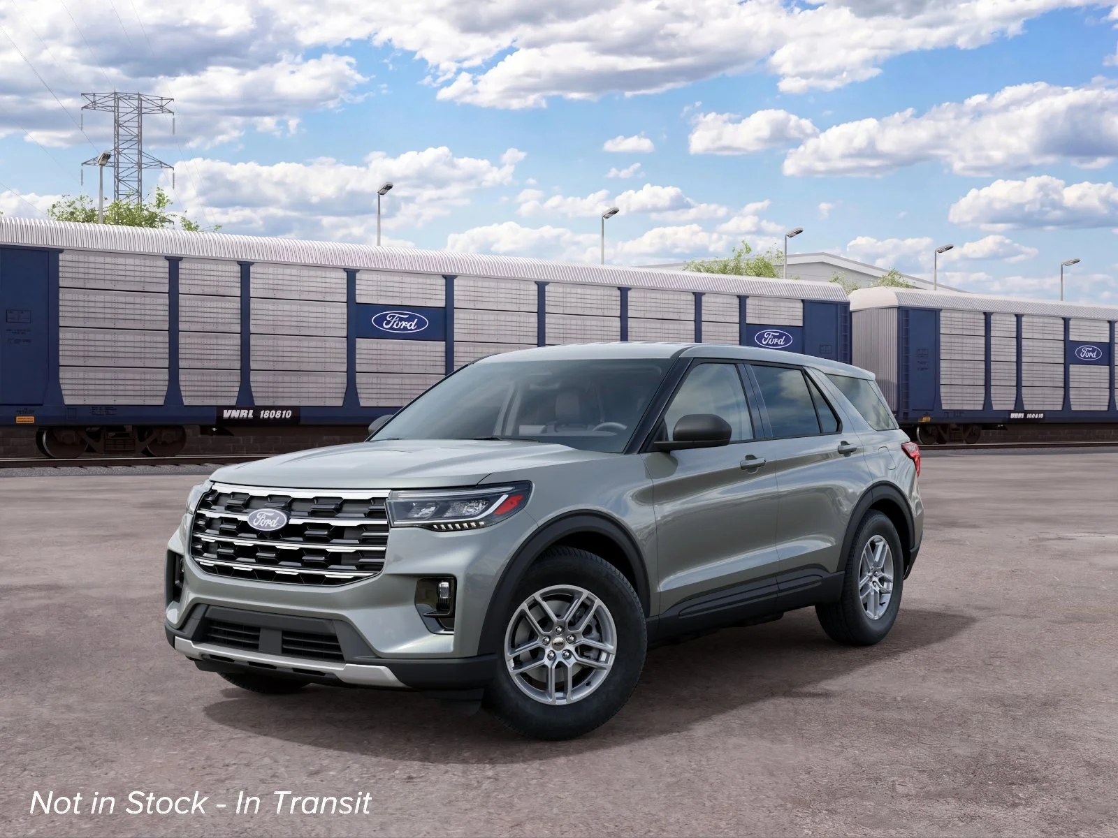 New 2027 Avalanche Gray Ford Active image 2