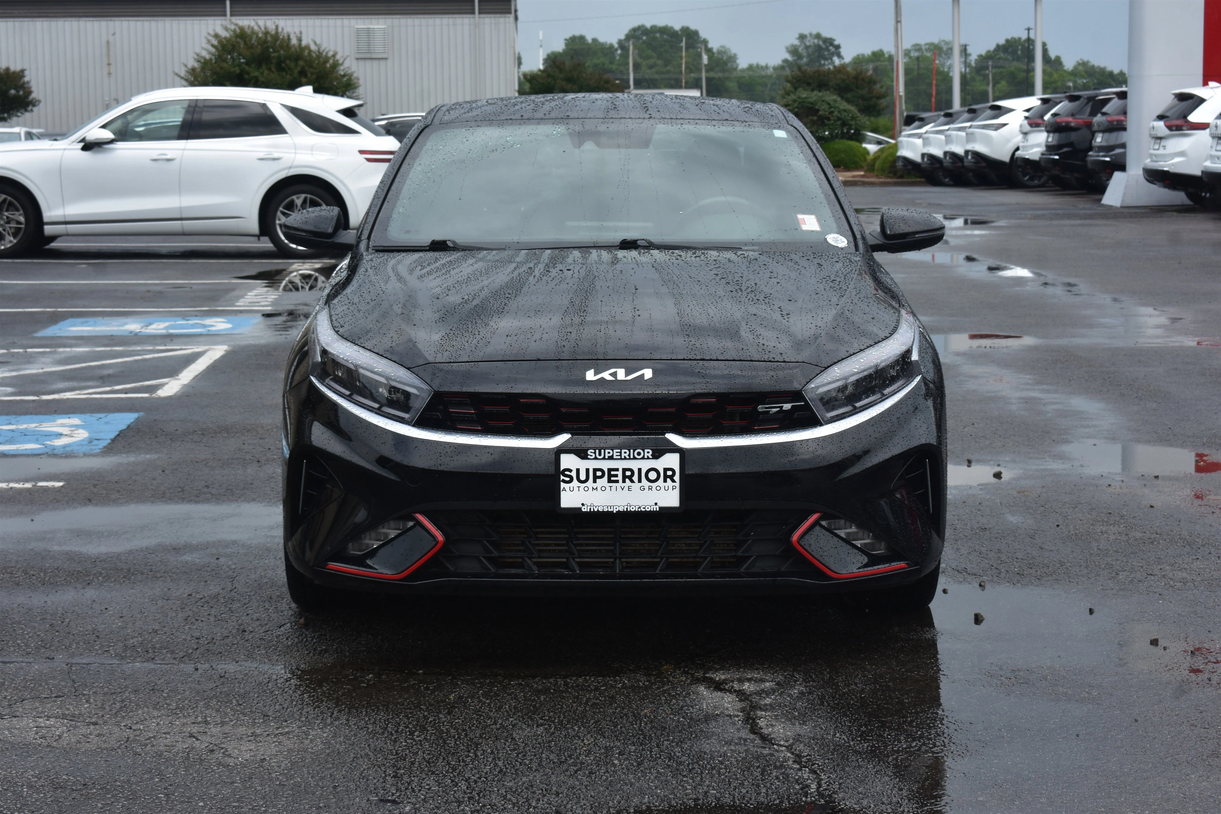 Used 2024 Aurora Black Kia GT image 2