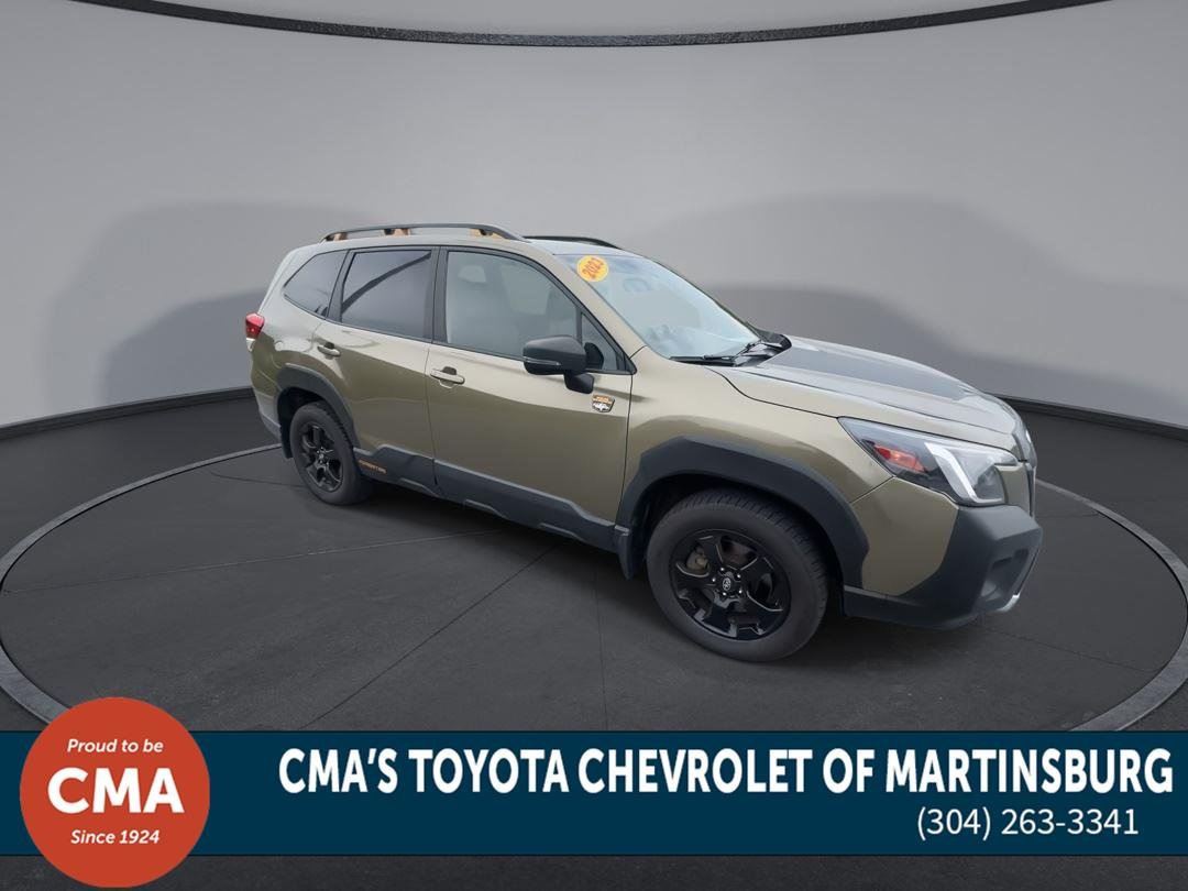 Used 2023 Autumn Green Metallic Subaru Wilderness image 2