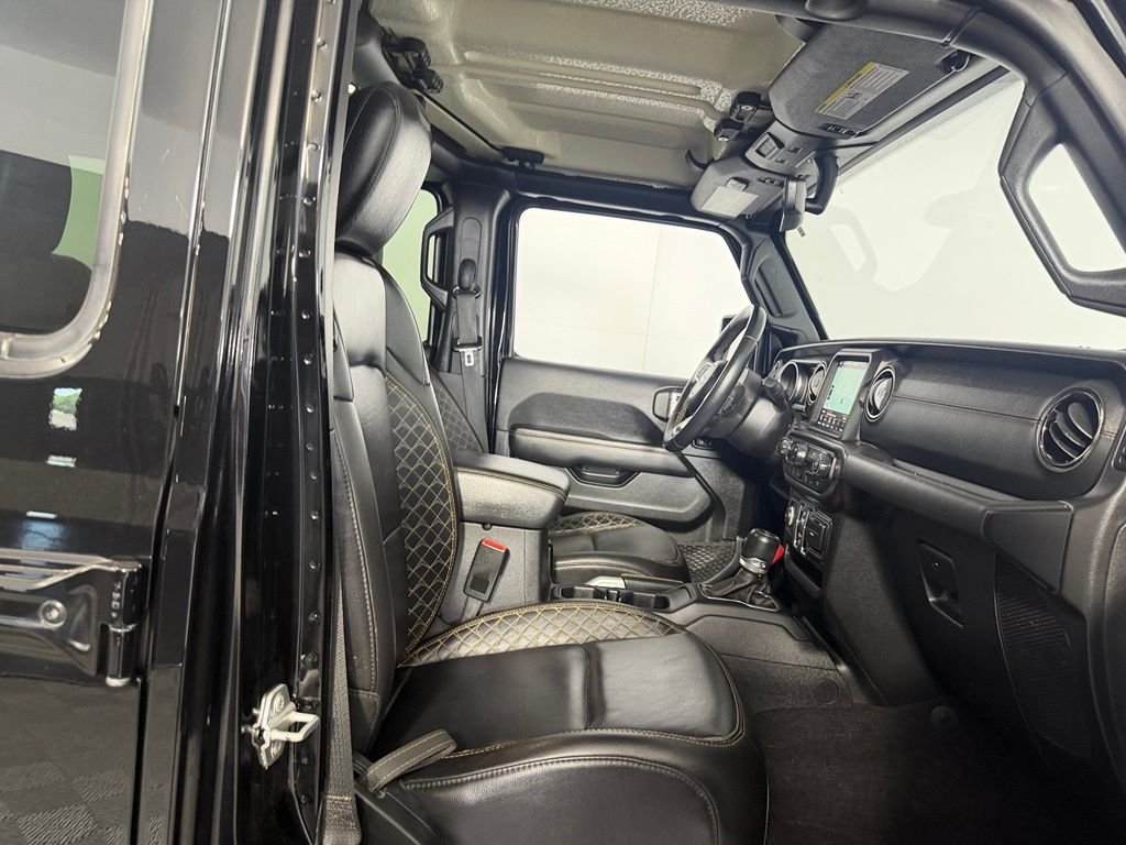 Used 2021 Black Jeep Unlimited Sahara High Altitude image 31
