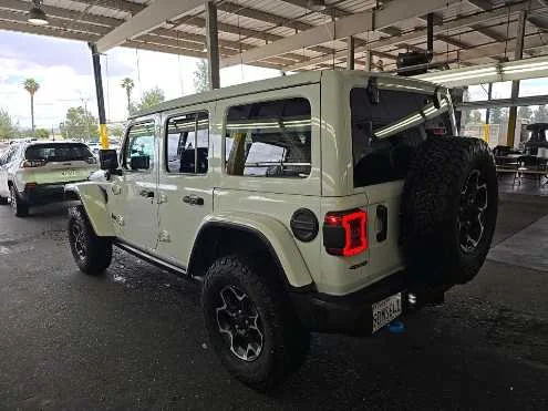 Used 2023 Bright White Clearcoat Jeep Rubicon image 6