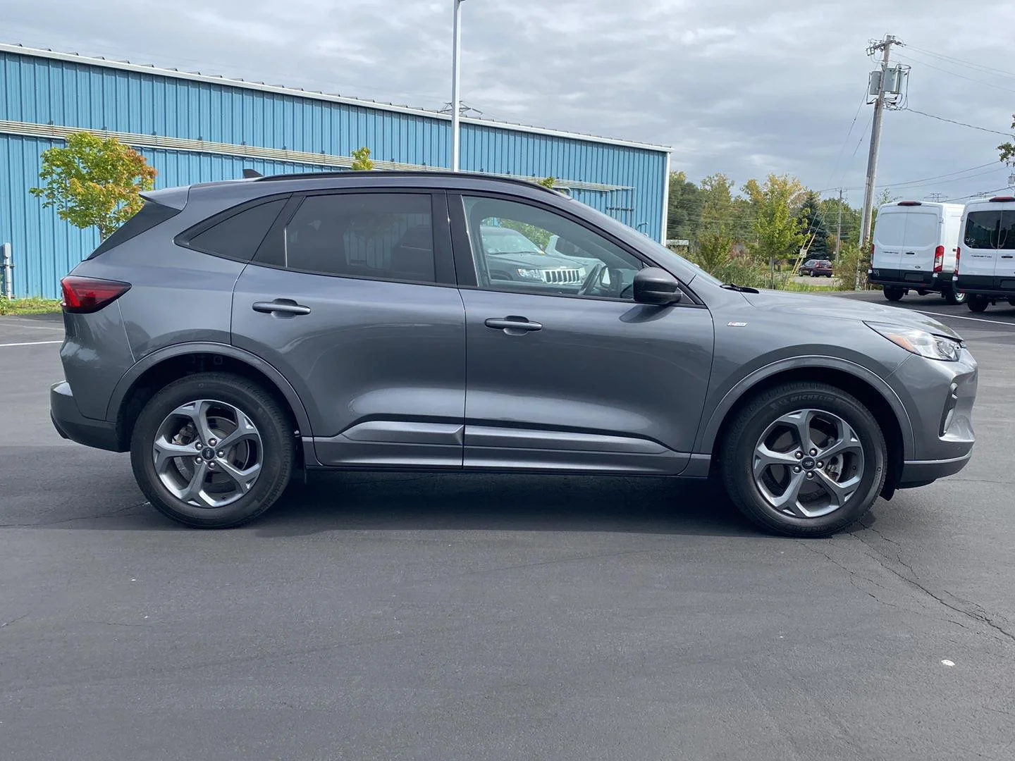 Used 2023 Carbonized Gray Ford ST-Line image 11