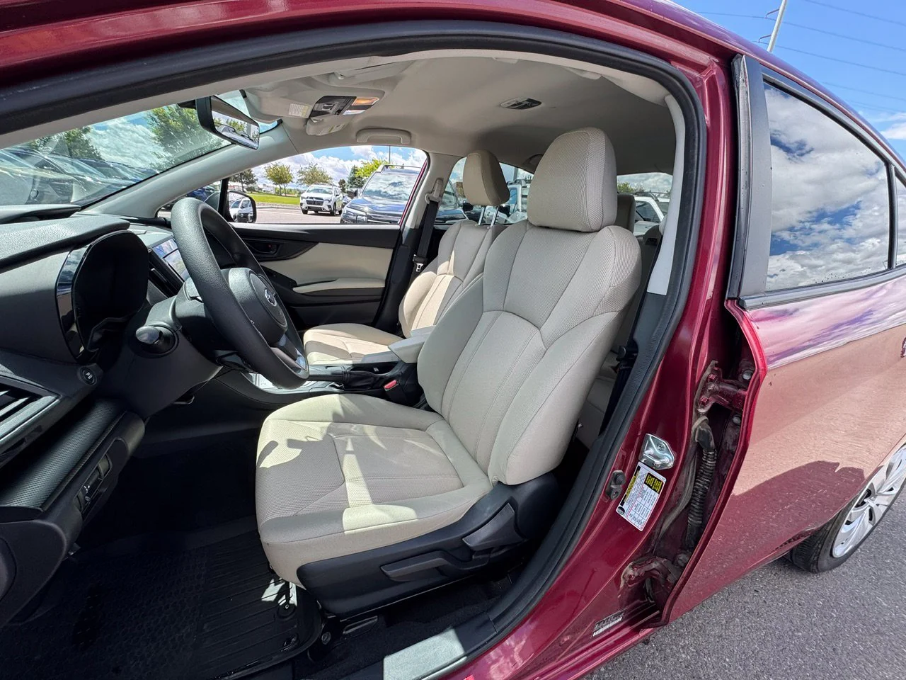Certified Used 2023 Crimson Red Pearl Subaru Base image 12