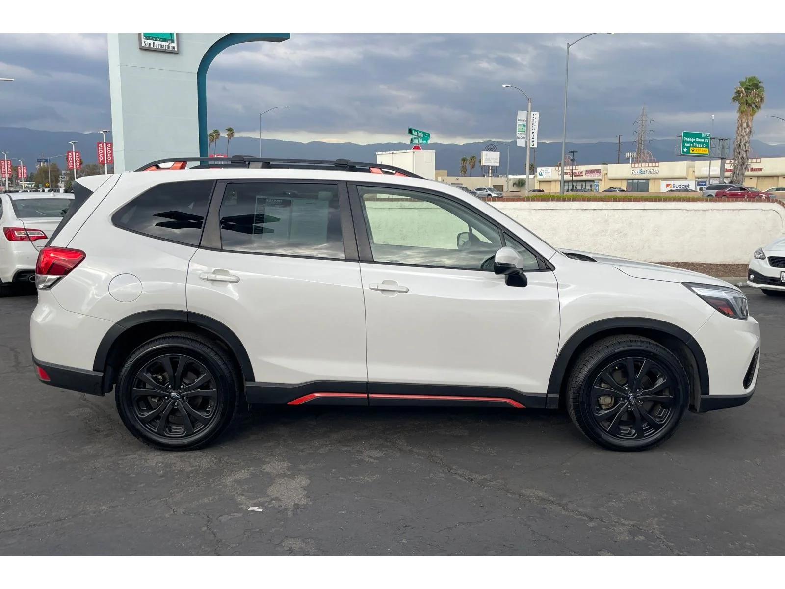 Used 2021 CRYSTAL WHITE PEA Subaru Sport image 7