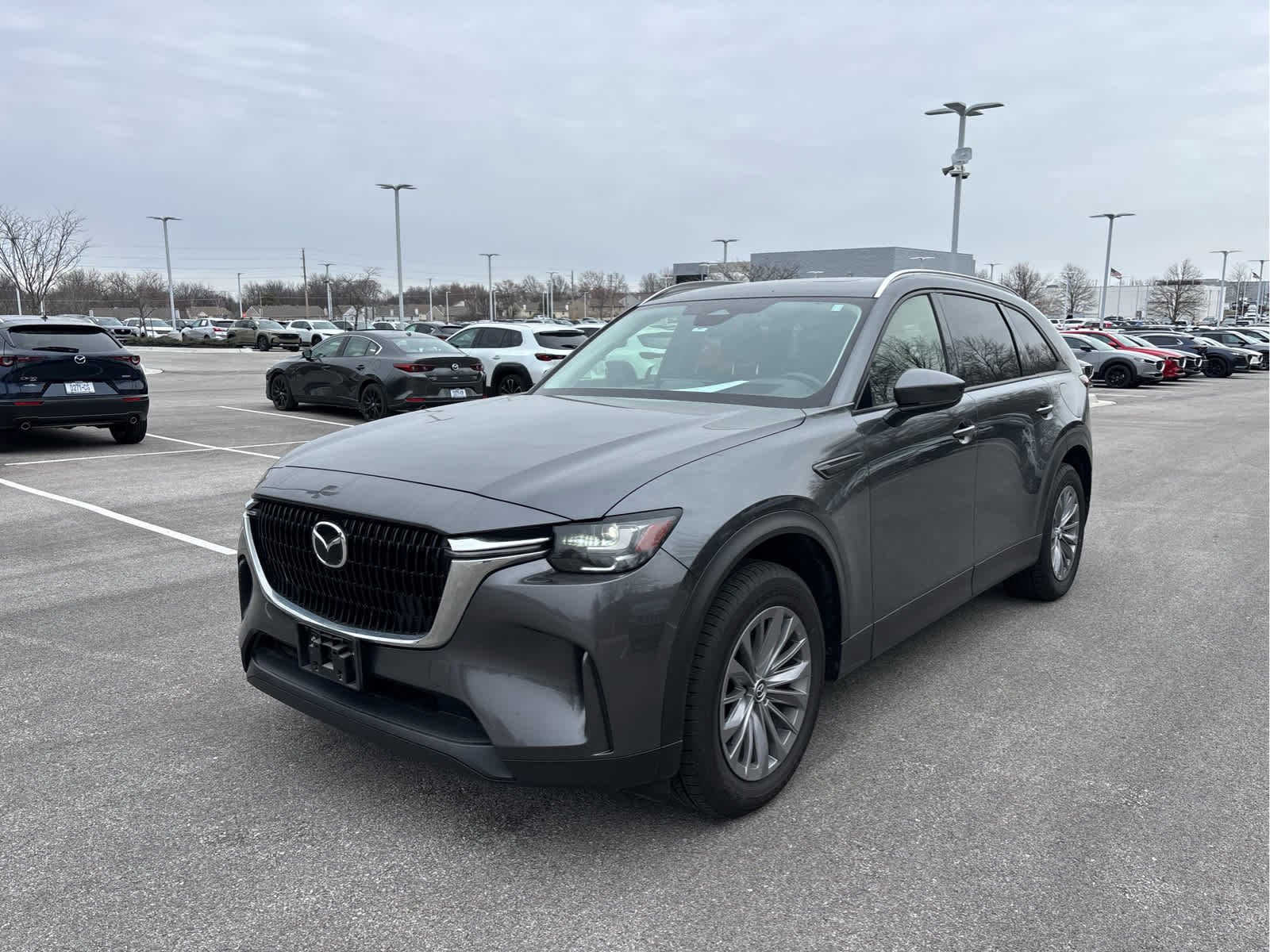 Certified 2024 Mazda CX-90 Turbo Preferred Plus Package with VIN JM3KKCHD6R1113364 for sale in Kansas City