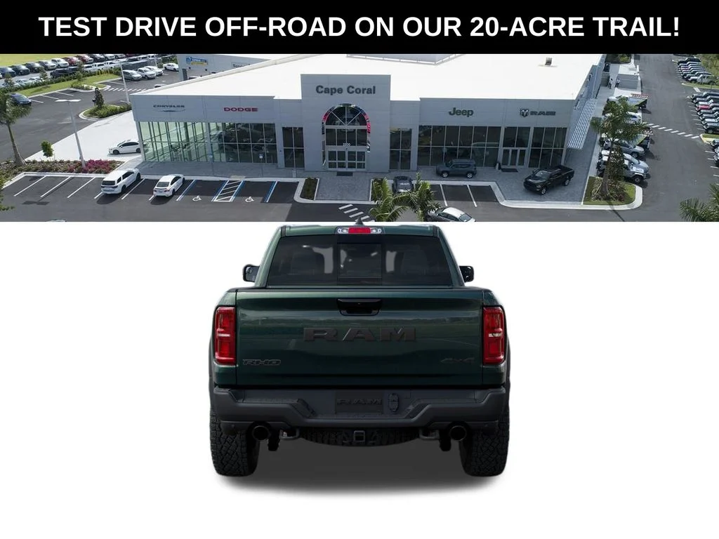 New 2026 Serrano-Green Metallic Exterior Paint RAM RHO image 9