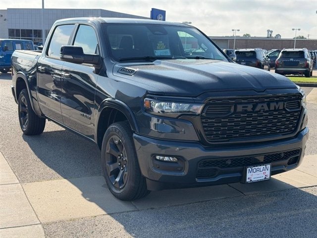 New 2027 Forged Blue Metallic Exterior Paint RAM Big Horn image 3