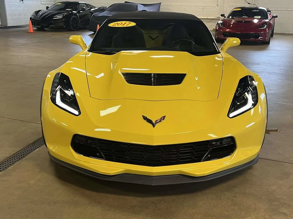 Used 2017 CORVETTE RACING YELLOW TINTCOAT Chevrolet Z06 2LZ image 7