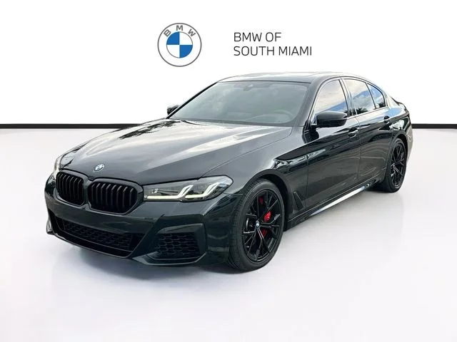 Used 2023 Black BMW 540i image 3