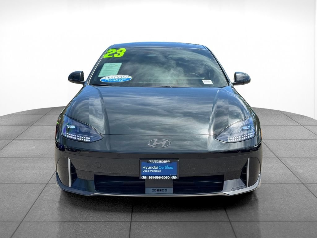 Certified 2023 Hyundai IONIQ 6 SEL with VIN KMHM34AA0PA048296 for sale in Moreno Valley, CA