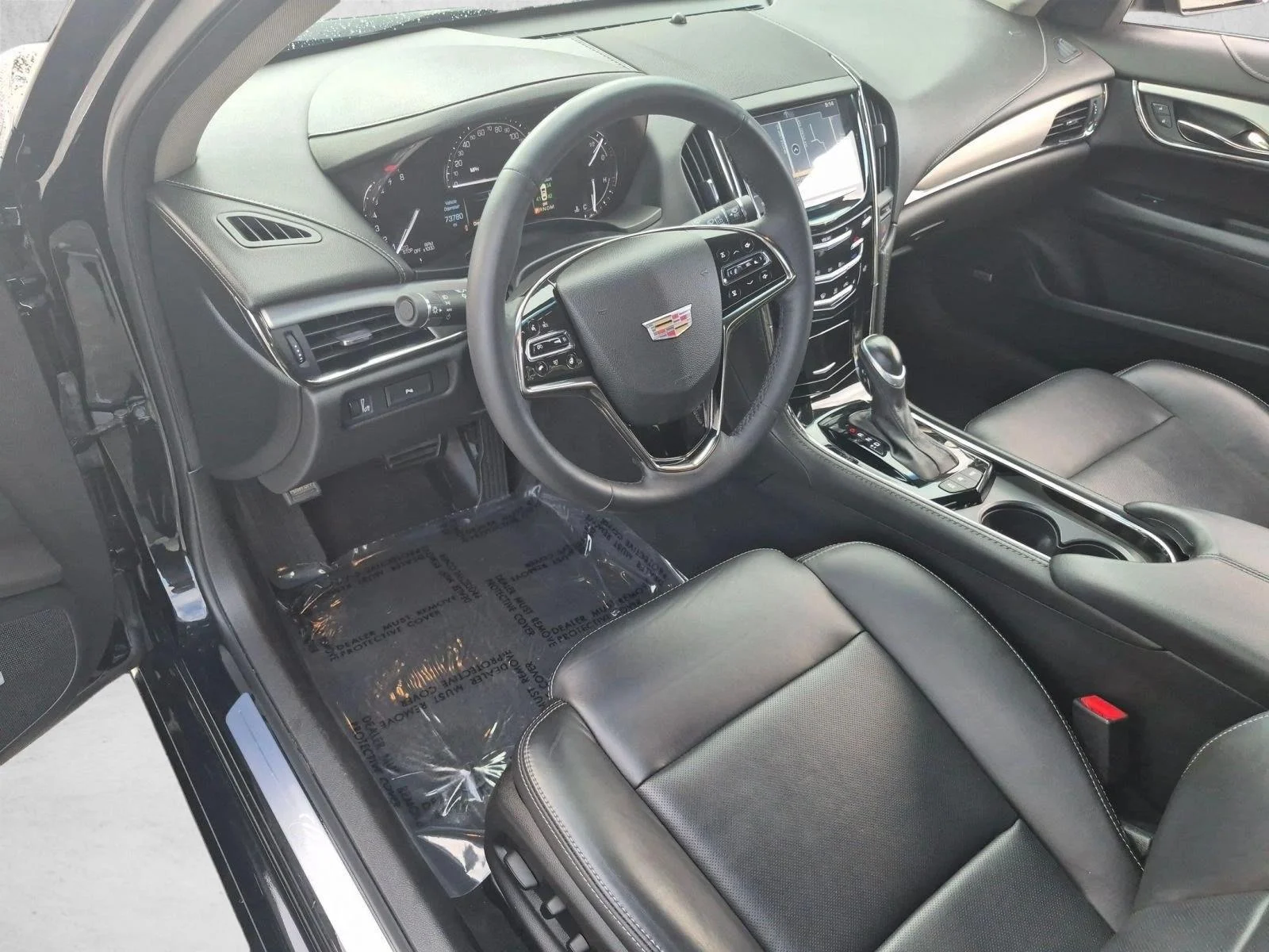 Used 2017 Stellar Black Metallic Cadillac Luxury RWD image 9