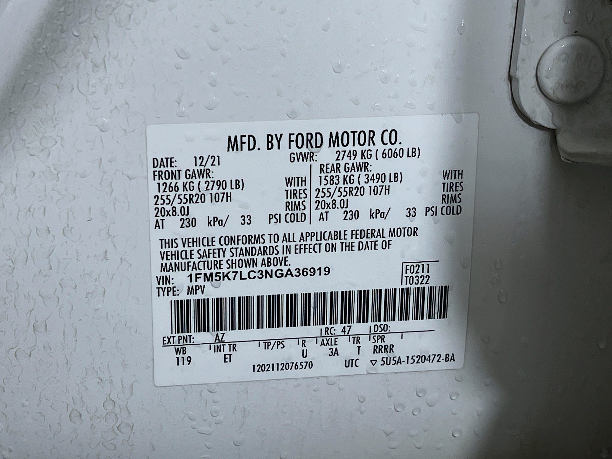 Used 2022 White Ford KING RANCH image 32