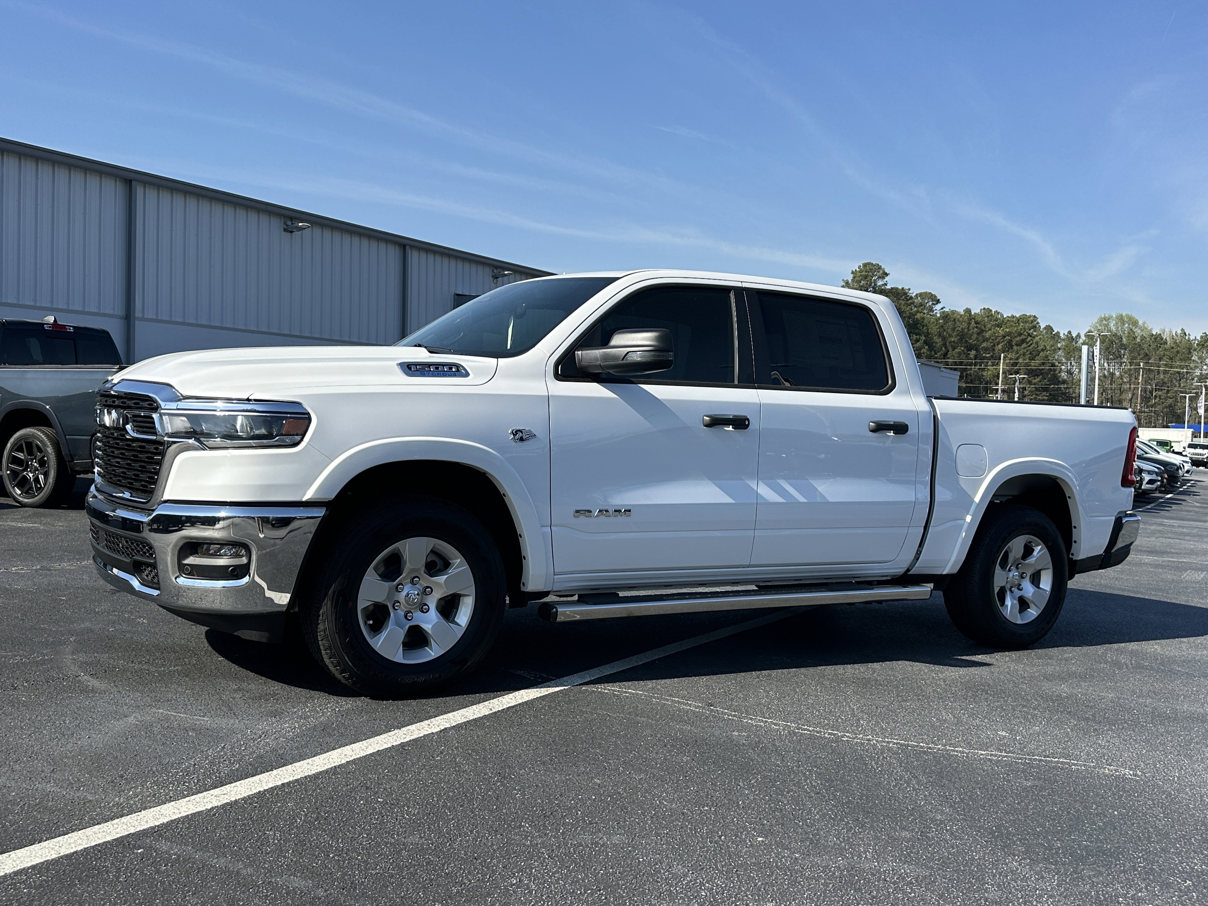 New 2026 Bright White Clearcoat RAM Big Horn image 4