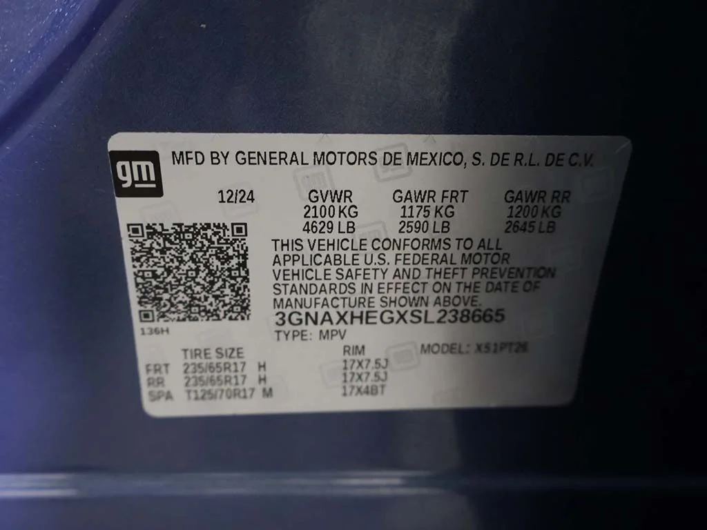 Used 2025 Lakeshore Blue Chevrolet LT image 51