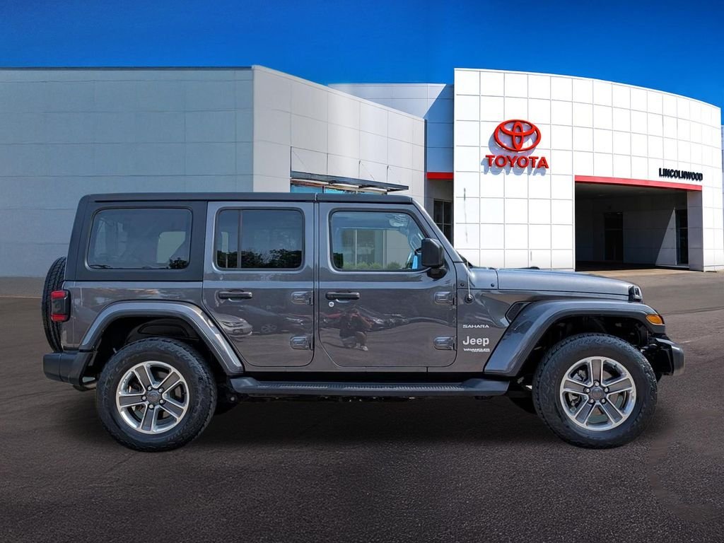 Used 2018 Gray Jeep Unlimited Sahara image 8