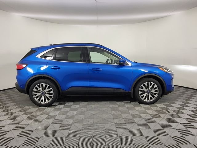 Used 2020 Blue Ford Titanium image 6