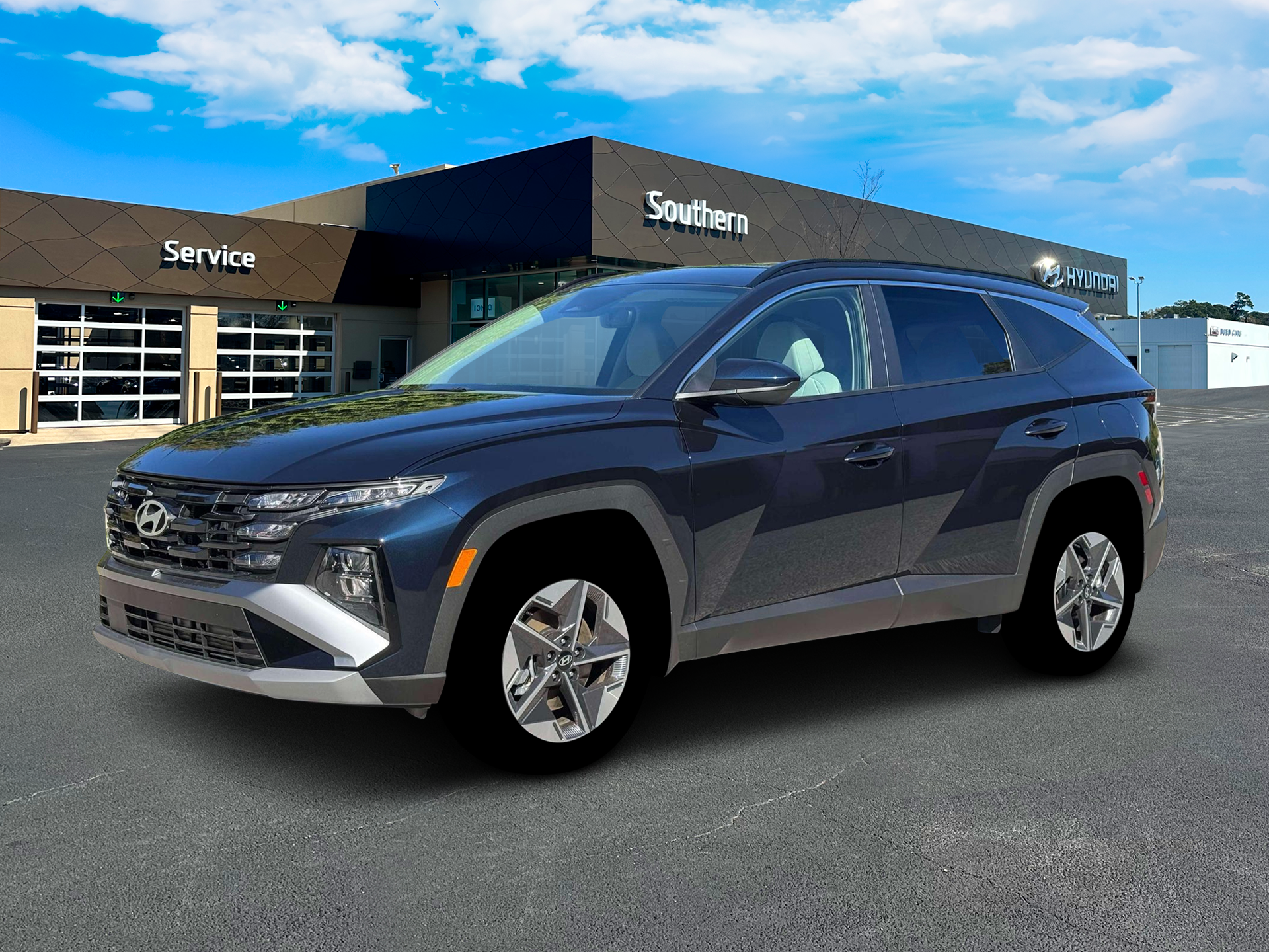 New 2026 Blue Hyundai SEL AWD image 2