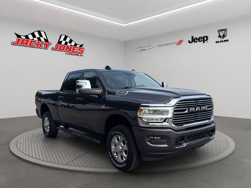 Used 2024 Granite Crystal Metallic Clearcoat Ram Laramie image 12