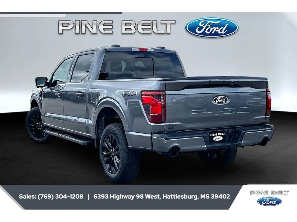 New 2026 Carbonized Gray Metallic Ford XLT image 2