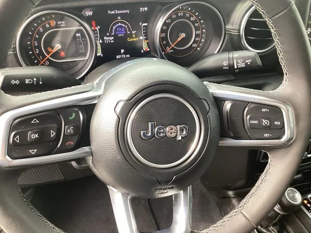 Certified Used 2023 Black Clearcoat Jeep Overland image 12