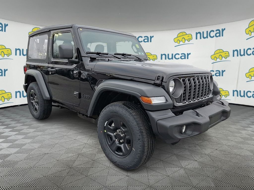 New 2026 Black Clearcoat Jeep Sport image 1