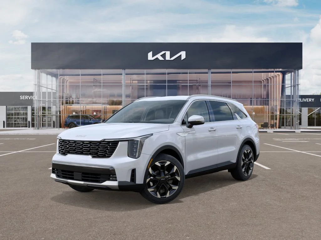 New 2026 Glacial White Pearl Kia EX image 1