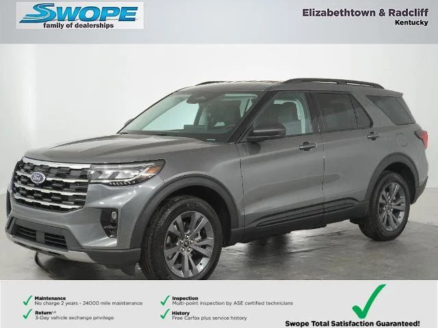 New 2026 Carbonized Gray Metallic Ford Active image 7