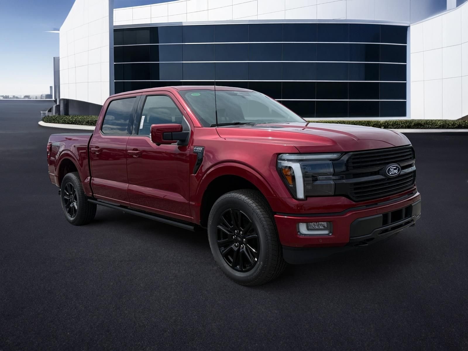 New 2026 Ruby Red Metallic Tinted Clearcoat Ford Platinum® image 3