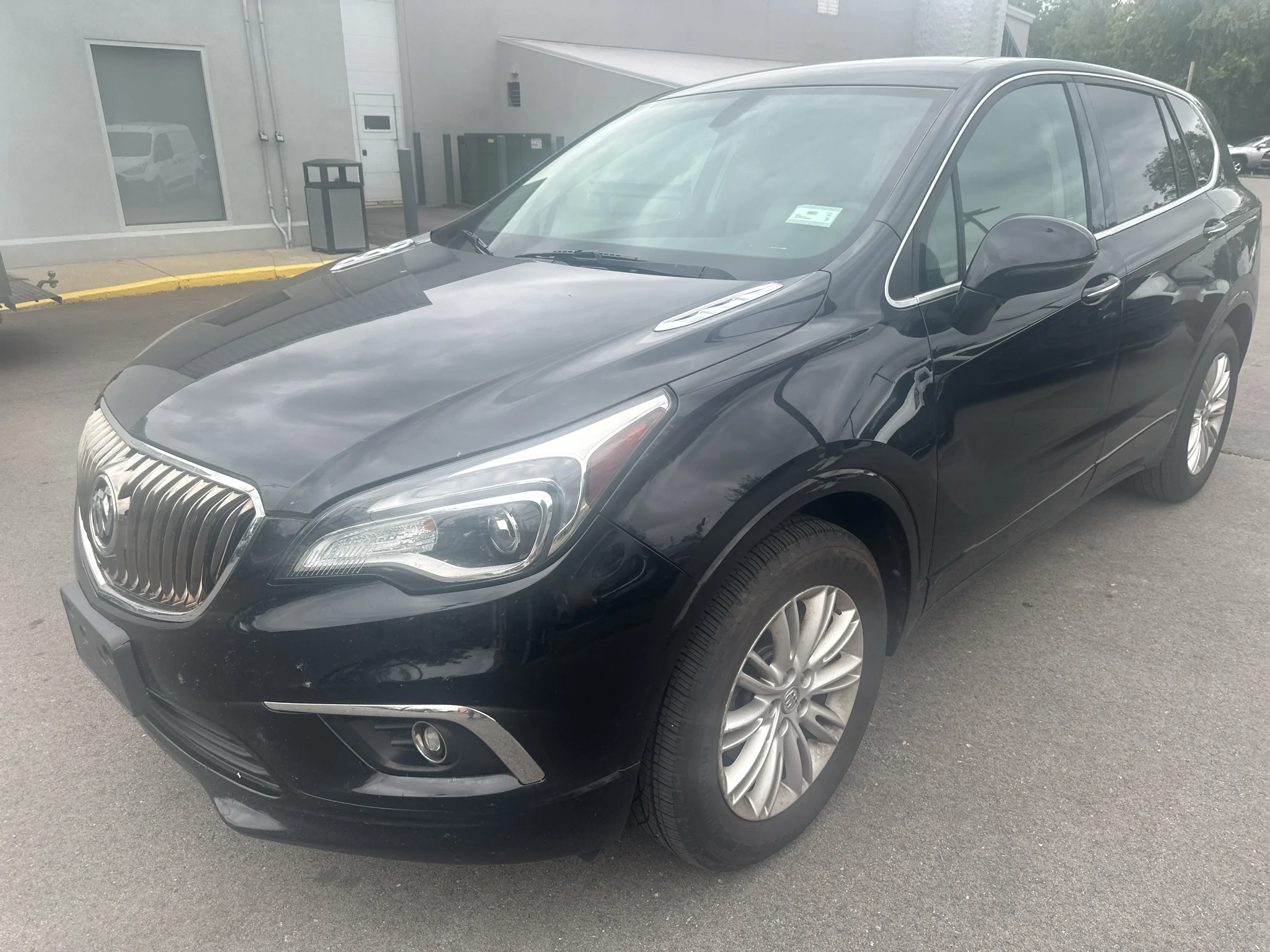Used 2018 Ebony Twilight Metallic Buick Preferred image 4