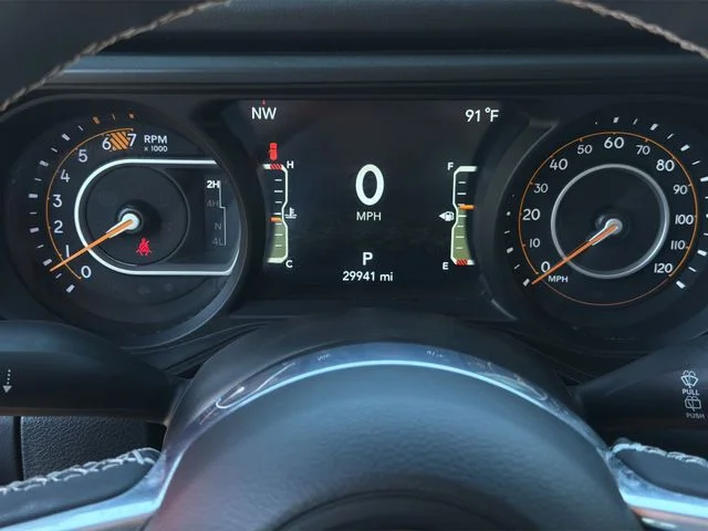 Used 2025 Red Jeep Sahara image 22