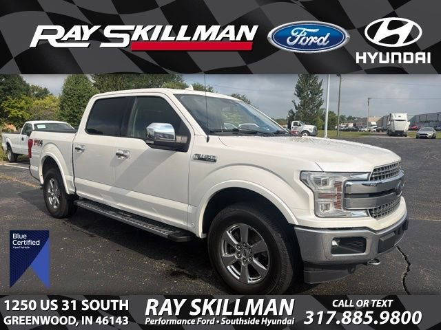 Used 2018 White Ford Lariat image 1