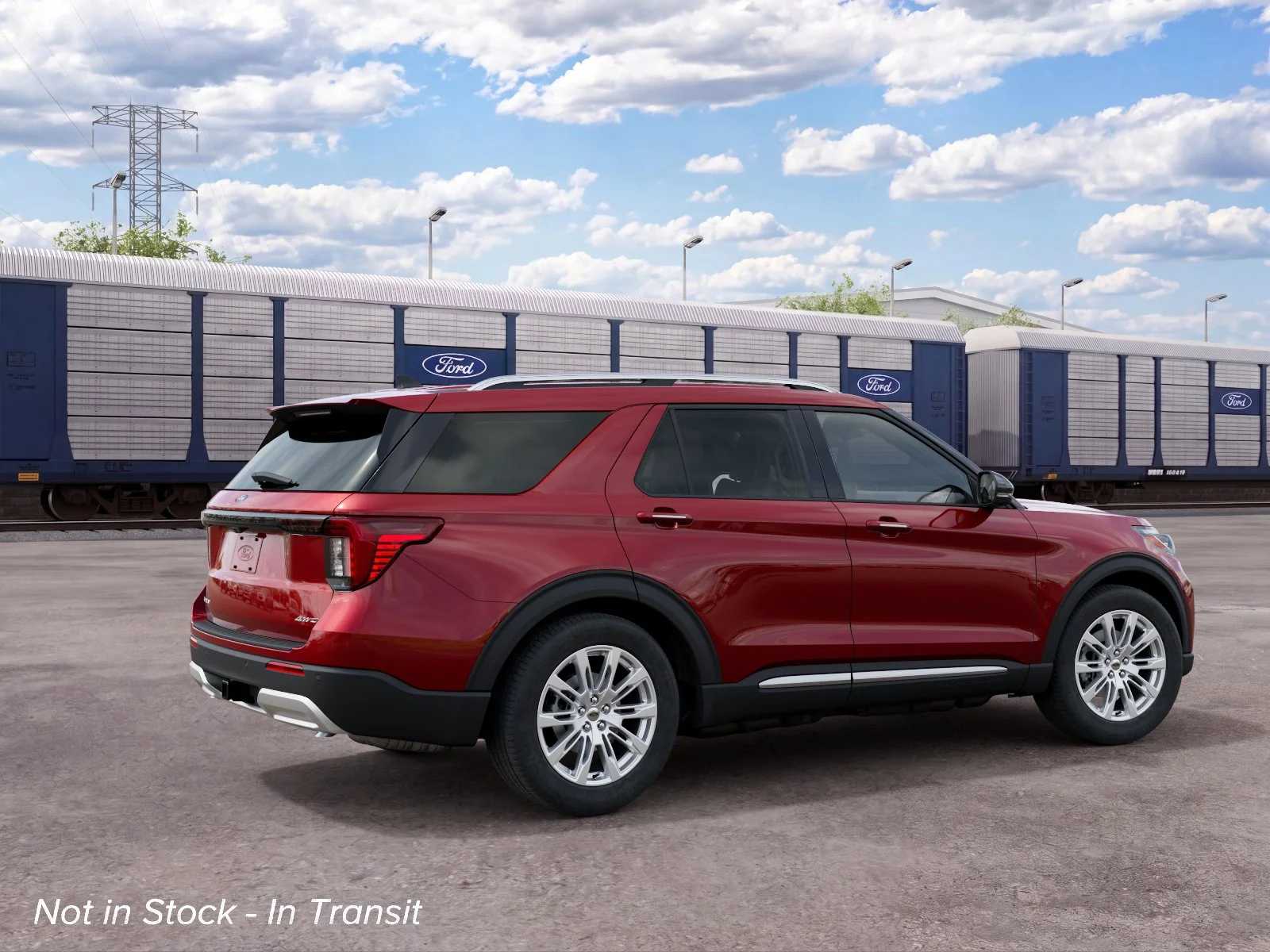 New 2027 Ruby Red Metallic Tinted Clearcoat Ford Platinum™ image 6