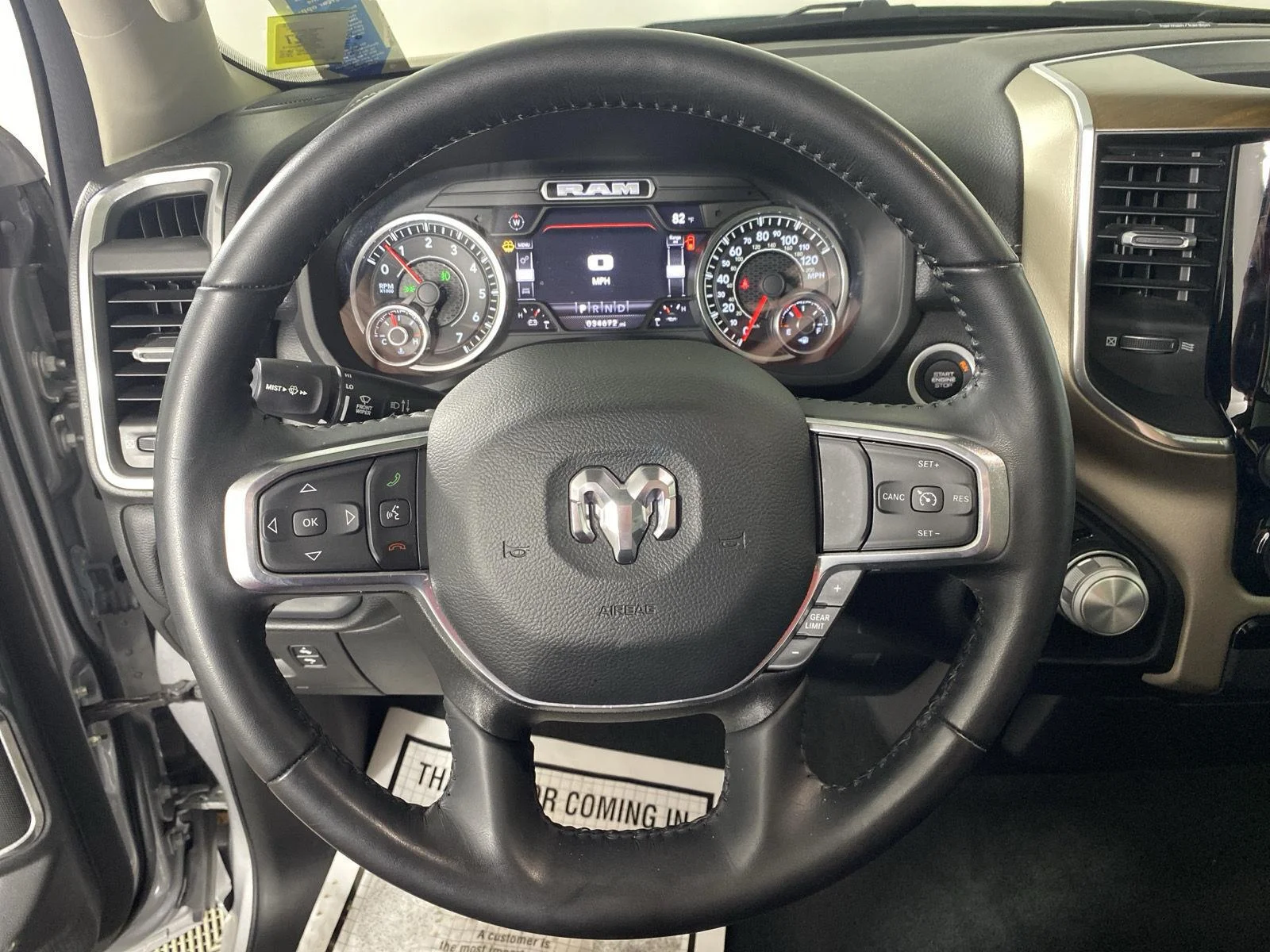 Used 2022 Billet Silver Metallic Clearcoat Ram Laramie image 18