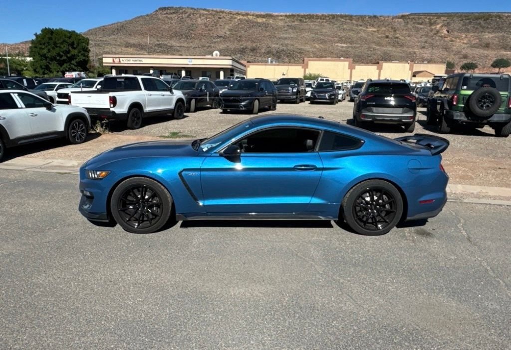 Used 2019 Blue Metallic Ford Shelby GT350 image 4