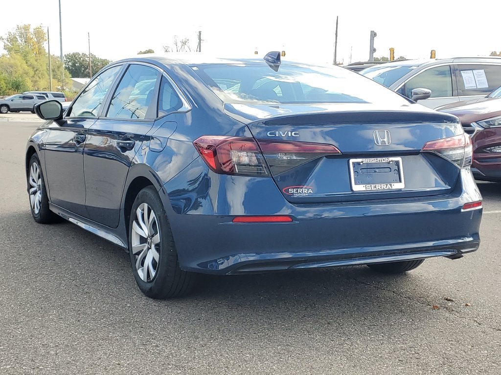 Certified Used 2025 Blue Lagoon Pearl Honda 4D LX image 2