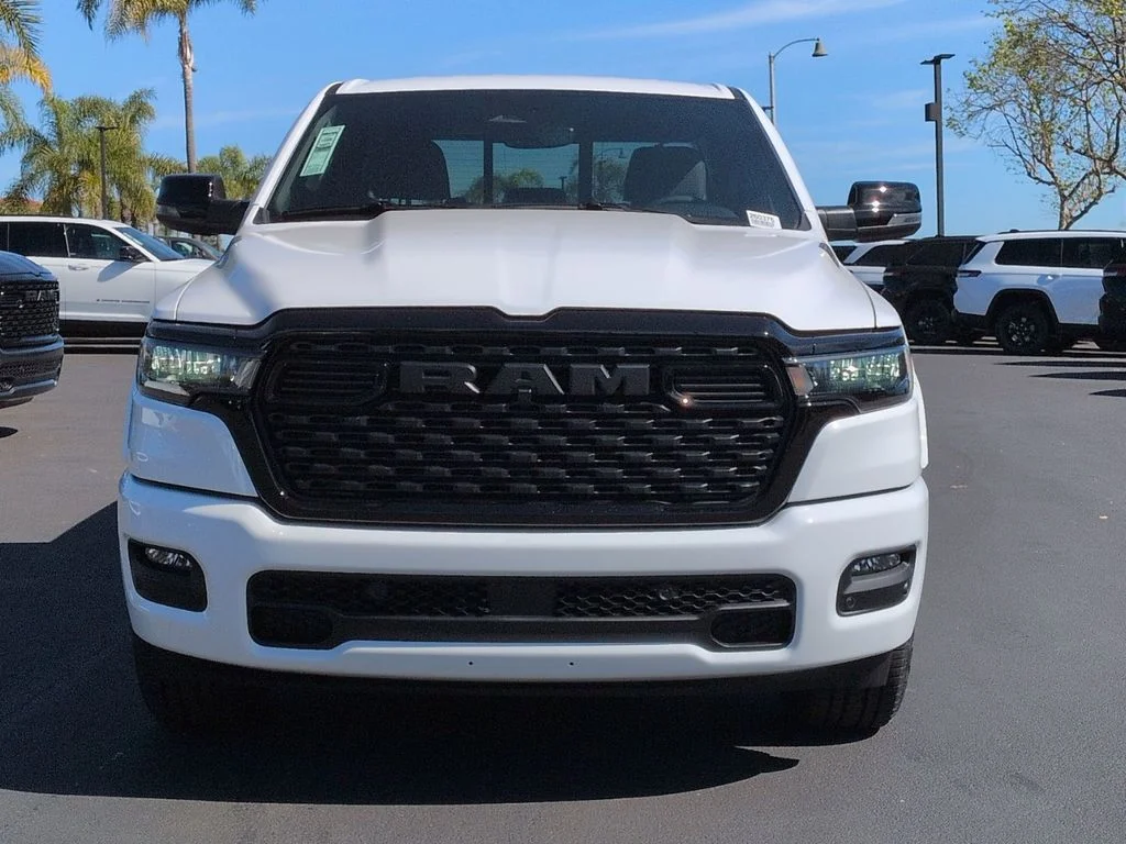 New 2026 Bright White Clear-Coat Exterior Paint RAM Big Horn/Lone Star image 2
