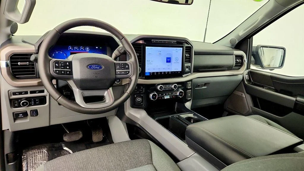 Used 2024 Darkened Bronze Metallic Ford XLT 4WD SuperCrew 5.5
