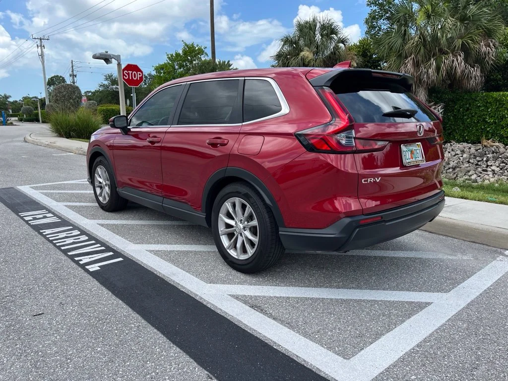 Certified Used 2024 Radiant Red Metallic Honda EX-L image 3