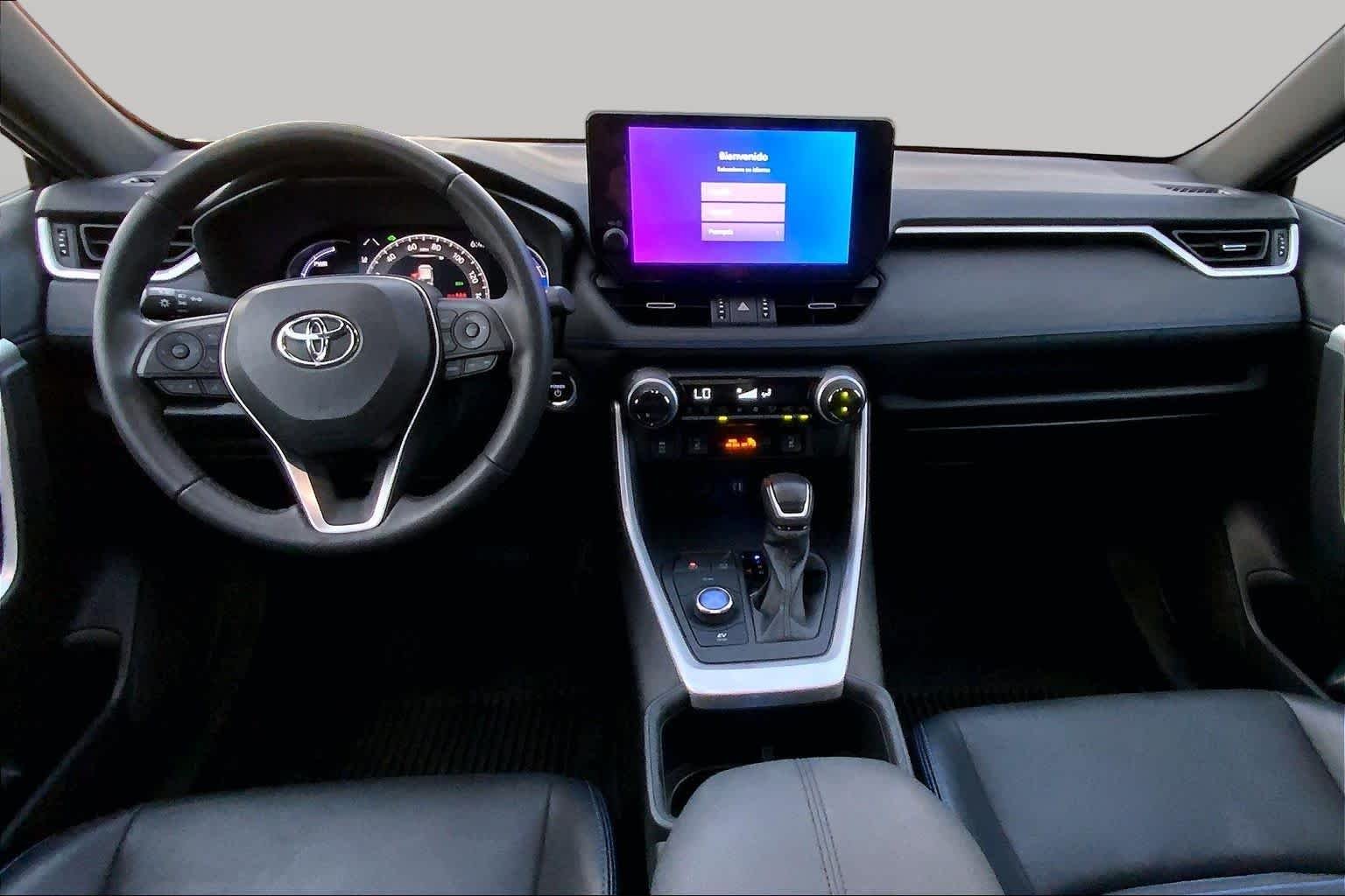 Used 2023 Wind Chill Pearl/Midnight Black Metallic Toyota Hybrid XSE image 15