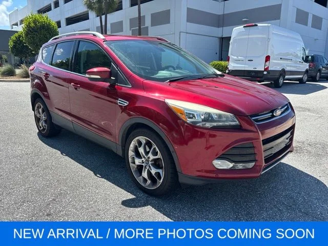 Used 2014 Ruby Red Ford Titanium image 7