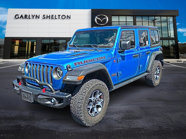 Pre-Owned 2022 Jeep Wrangler Unlimited Pentastar 3.6L V-6 DOHC, variable valve control, regular unleaded, engine with 285HP 4x4 Rubicon 4x4