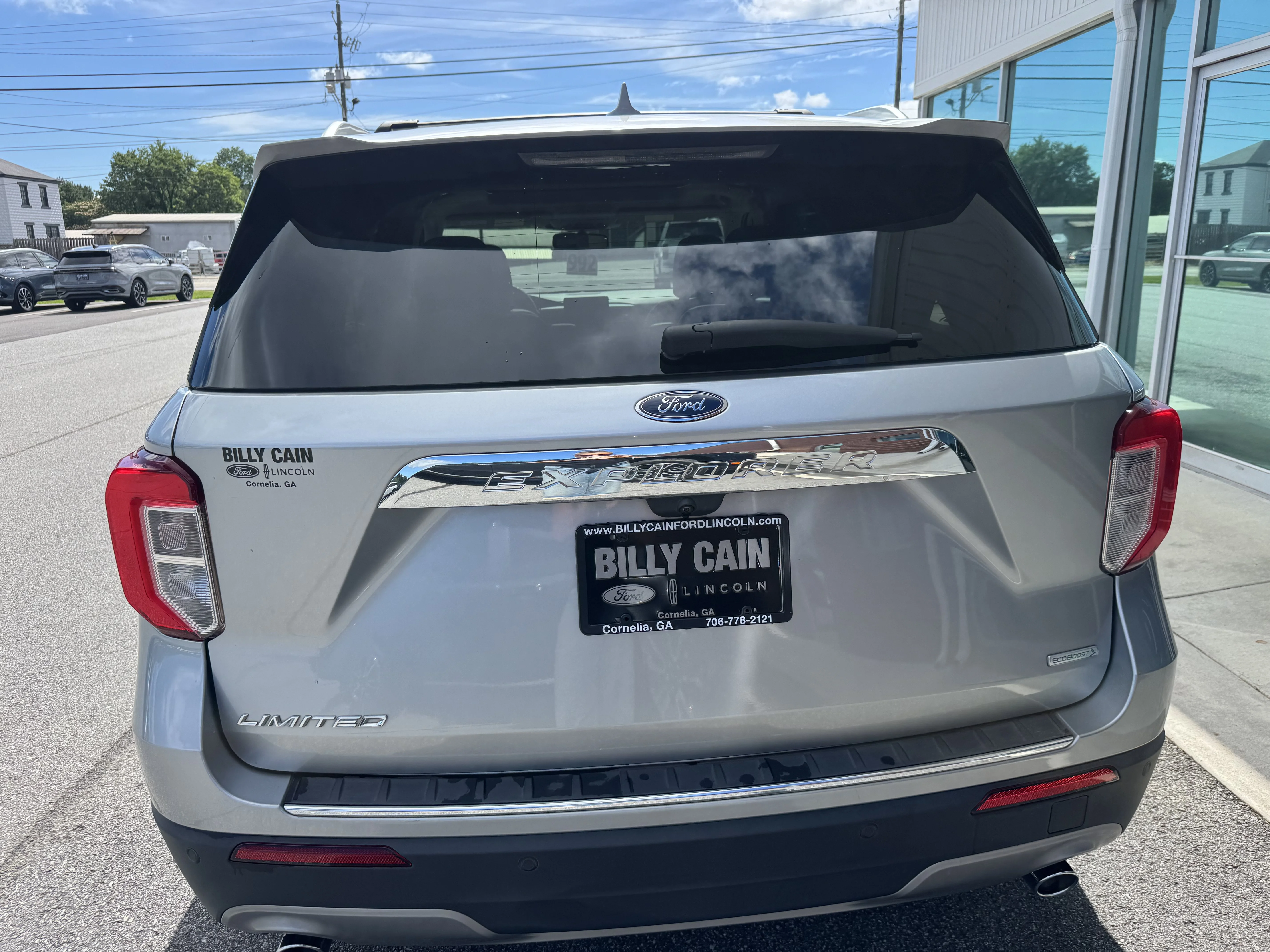 Used 2020 Iconic Silver Metallic Ford Limited image 3
