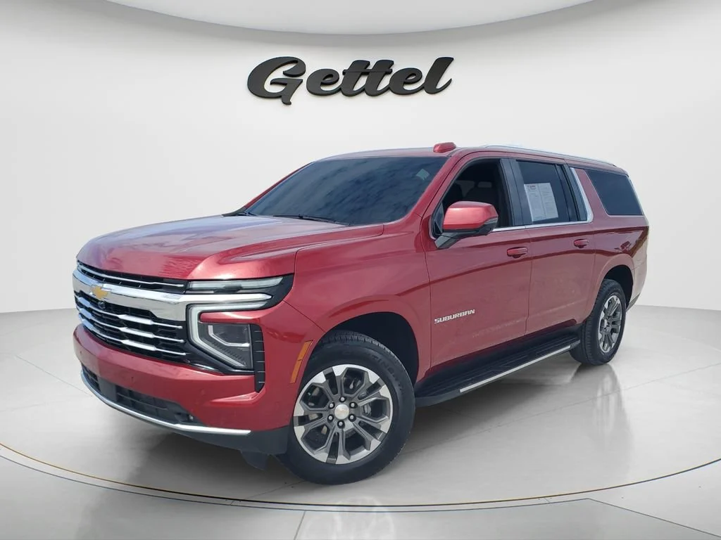 Used 2025 Radiant Red Tintcoat Chevrolet LT image 1