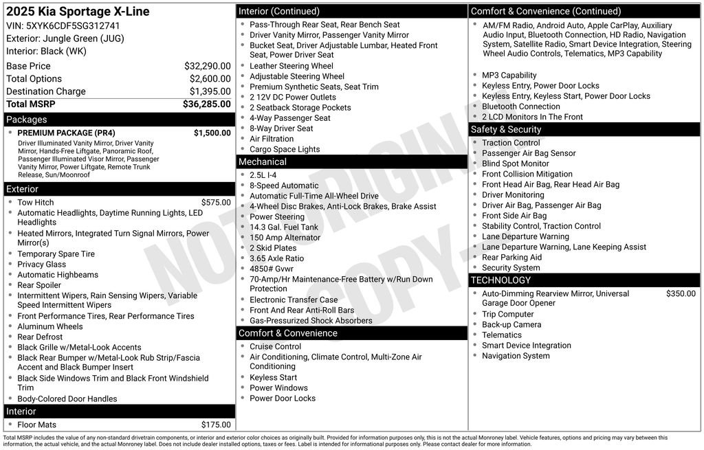 Used 2025 Green Kia X-Line image 25