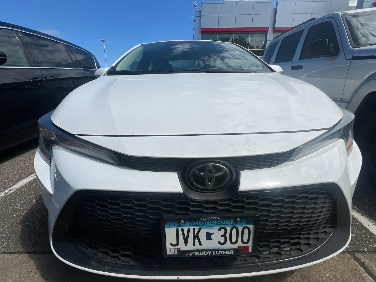 Certified 2021 Toyota Corolla LE with VIN 5YFEPMAE3MP165619 for sale in Golden Valley, Minnesota