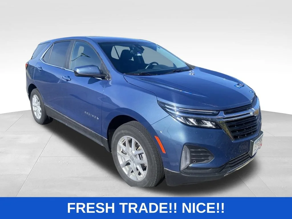 Used 2024 Lakeshore Blue Metallic Chevrolet LT image 1