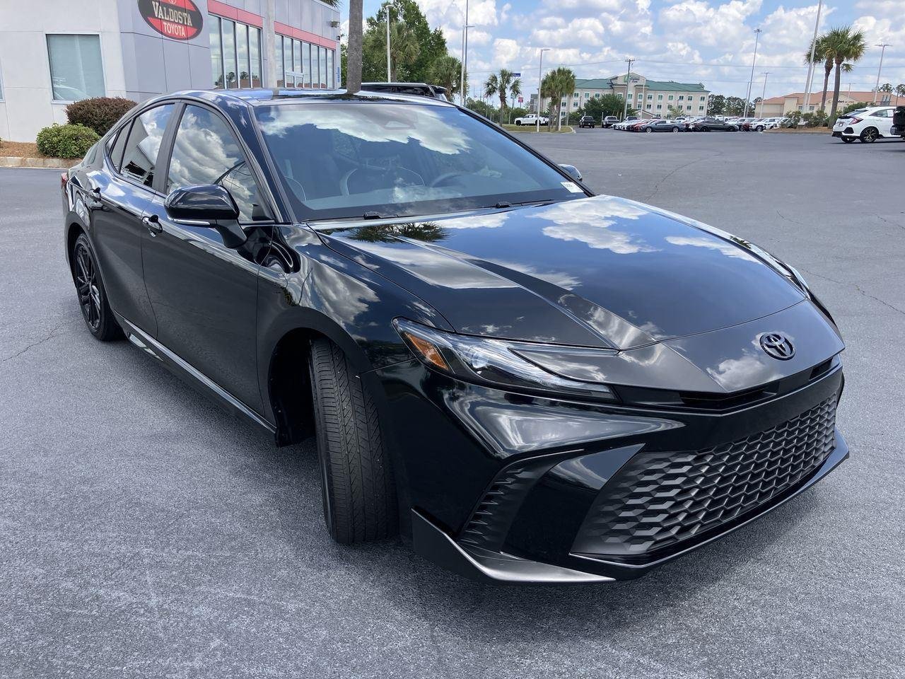 Used 2025 Black (Midnight Black Metallic) Toyota SE image 7