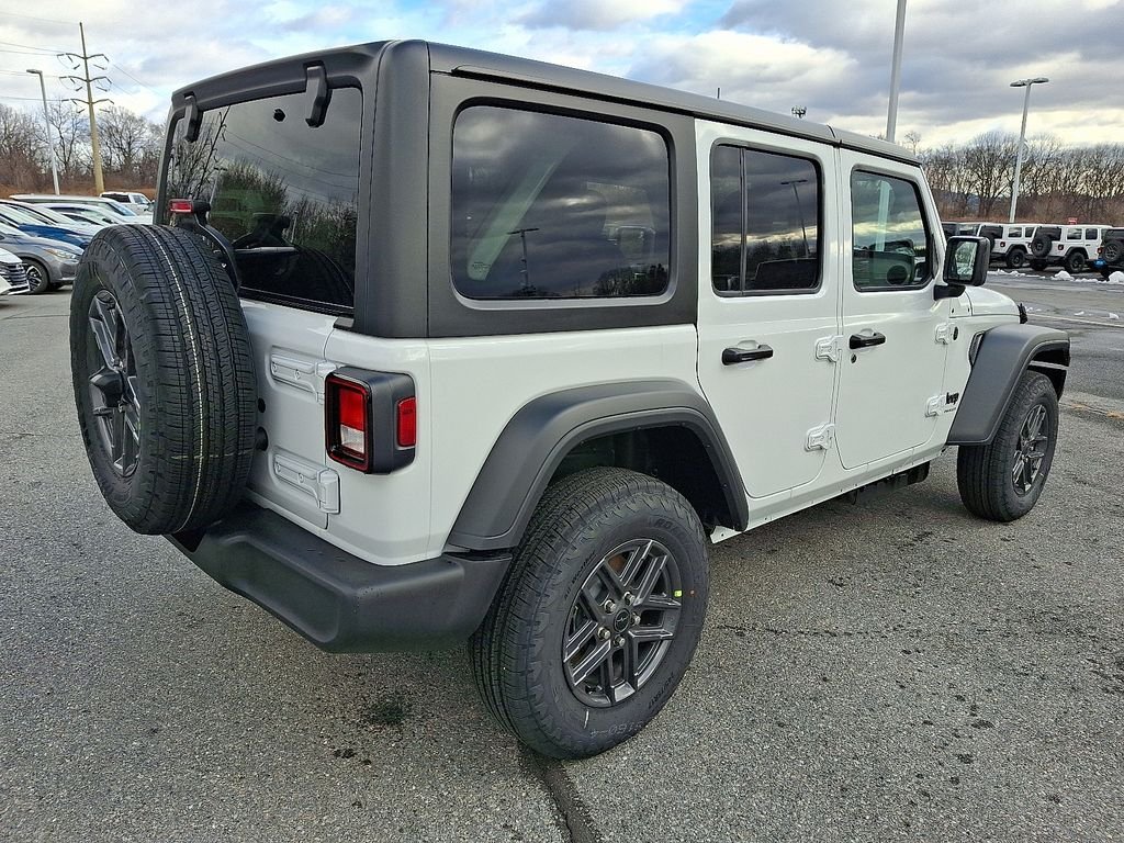 New 2026 Bright White Clearcoat Jeep Sport S image 4