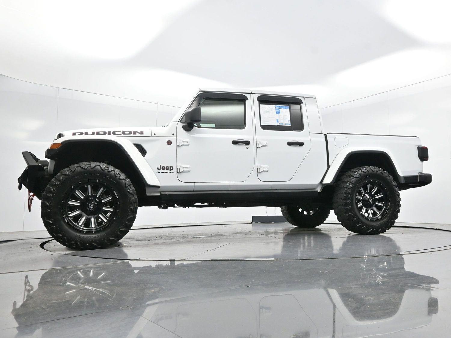 Used 2021 Bright White Clearcoat Jeep Rubicon image 48