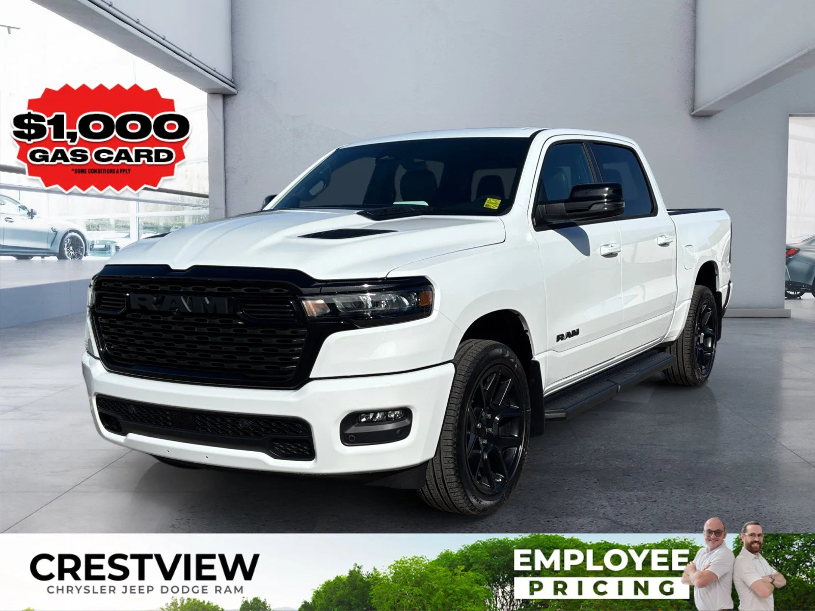 New 2026 Bright White Ram Sport image 1